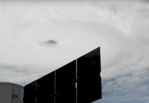 NASA показало снятое из космоса видео с ураганом «Харви»