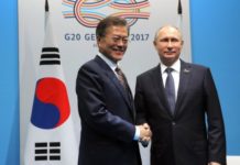 Путин провёл телефонные переговоры с главой Южной Кореи по проблеме КНДР