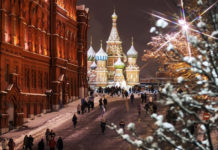 Столицу России посетило больше 21 миллиона туристов за новогодние праздники