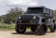 Был создан эксклюзивный тюнинг авто Mercedes-Benz G500