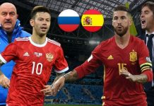 Футбол Россия — Испания 2018: прямая трансляция