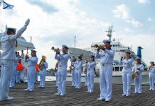 В Санкт-Петербурге состоялась генеральная репетиция военно-морского парада в честь Дня ВМФ