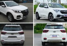 Рассекречен интерьер обновленного кроссовера Chery Tiggo 5x