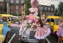 Певица Таня Терешина провела девичник с лучшими подругами в спа салоне