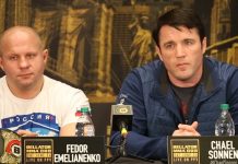 Бой Федор Емельяненко — Чейл Соннен: дата и время боя 2018, когда онлайн трансляция, где смотреть (ВИДЕО)