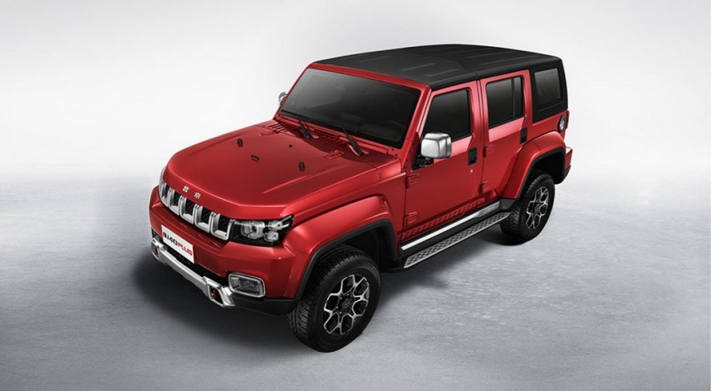 Роскошная версия клона Jeep Wrangler: новый «автомат» и расширенный список оборудования