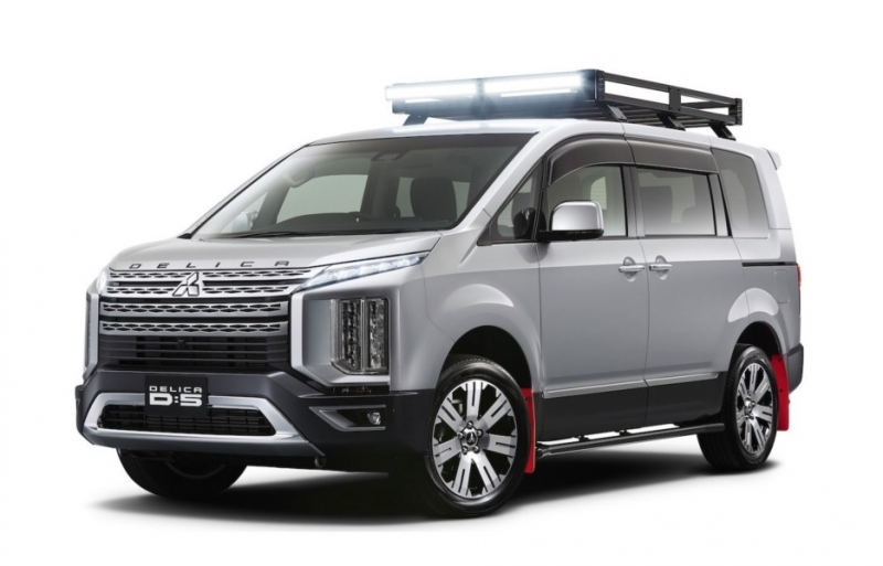 Обновлённая Delica в поисках приключений и другие новинки Mitsubishi на Токийском автосалоне