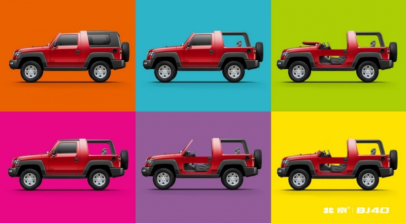 Роскошная версия клона Jeep Wrangler: новый «автомат» и расширенный список оборудования