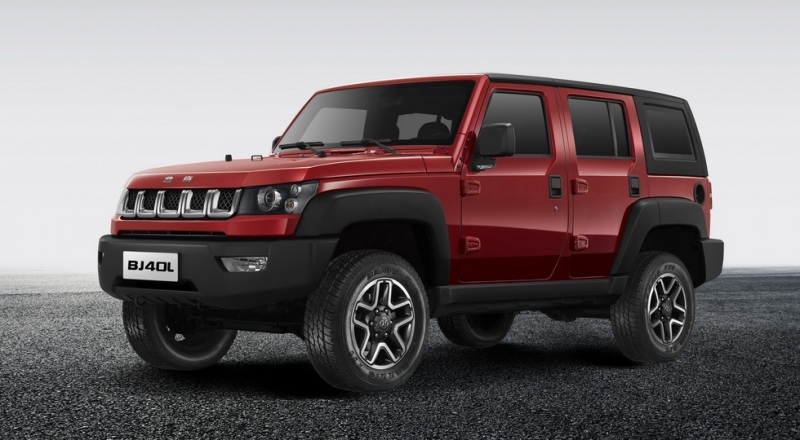 Роскошная версия клона Jeep Wrangler: новый «автомат» и расширенный список оборудования
