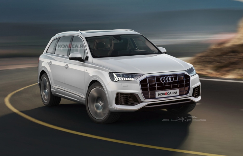 Рестайлинг Audi Q7: новые изображения