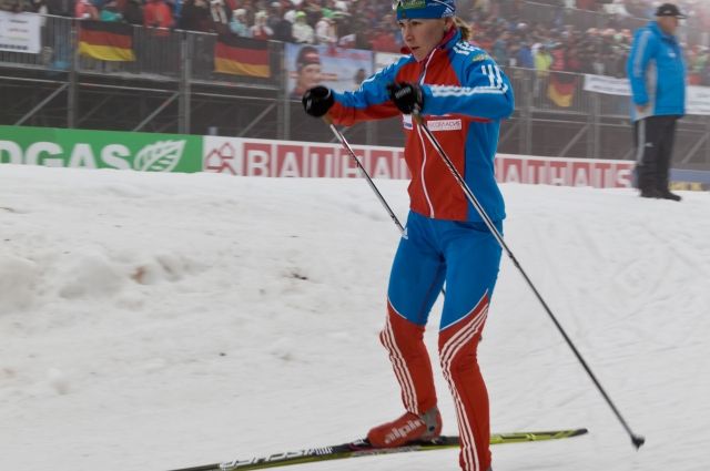 Биатлонистка Глазырина выиграла спринт на чемпионате России