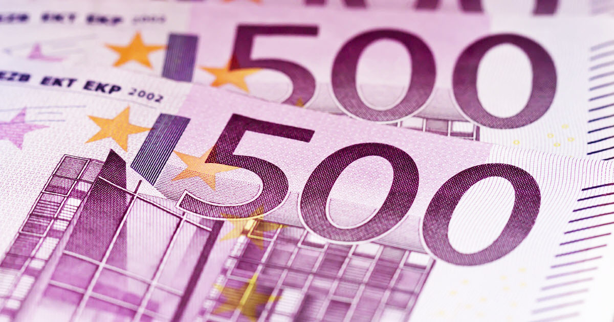 В Евросоюзе больше не будут выпускать купюры номиналом в €500
