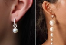 Серебряные серьги с жемчугом серебряные украшения