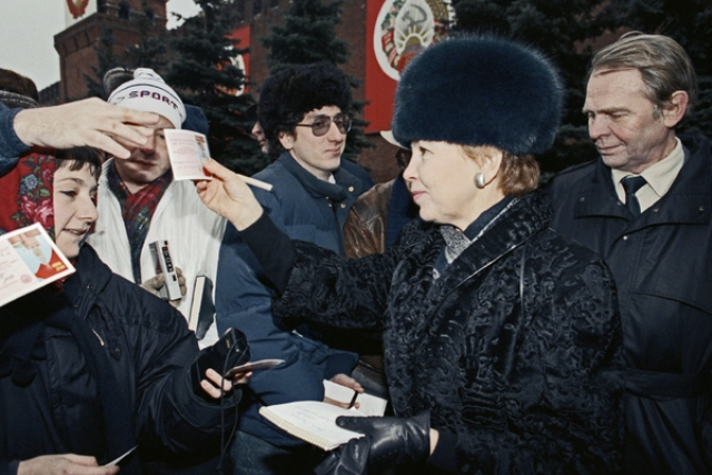 Первая леди Красная площадь