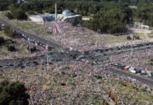 Митинг в Минске собрал более 100 тыс. человек митинг