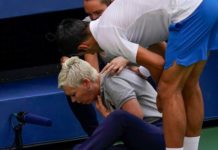 Дисквалификация Джоковича на US Open: махнул не глядя US Open