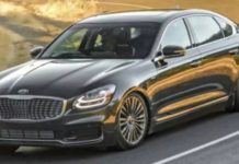 Рестайлинг Kia K900: появились первые фото седан КИА
