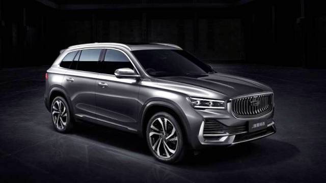 внедорожник Geely китайский кроссовер