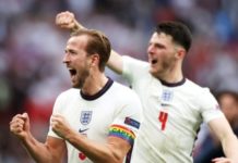 Сборная Англии выиграла у Германии и вышла в 1/4 финала забитый мяч в ворота
