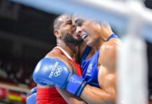 А, ну-ка откуси: на олимпийских играх появился новый Тайсон боксерский поединок
