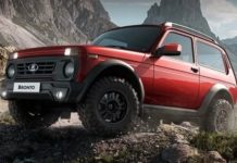 Lada Niva Bronto: новый салон и усиленный мост проектная модель