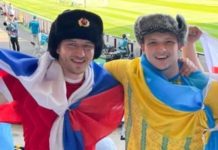 41% соглашаются с Путиным: результаты опроса о единстве украинцев и русских футбольный матч