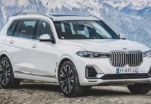 BMW планирует пустить в серию обновлённый кроссовер X7 белый внедорожник