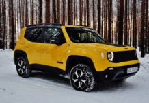 Самые экономичные внедорожники с бензиновым двигателем Jeep Renegade разделяет компоненты с Fiat 500X