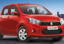 Suzuki Celerio нового поколения будет бюджетным машина красного цвета