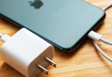 IPhone 13 Pro Max заряжается быстрее, чем заявлено зарядное устройство для Айфона