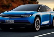Спортивный кроссовер Opel Manta-e: первое изображение спортивный электрокар Opel Manta-e
