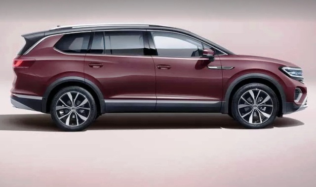 тестовая модель кроссовер Volkswagen Talagon
