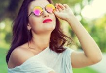 Посмотри в зеркало: самые модные солнцезащитные очки сезона весна-лето радужные очки с зеркальным блеском