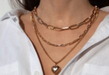 Модный аксессуар: украшения с мотивом сердца колье и браслет с мотивом сердца