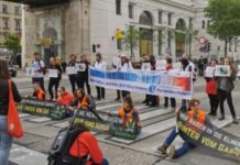Климатические активисты объявляют волну протестов климатические активисты блокировали дорогу