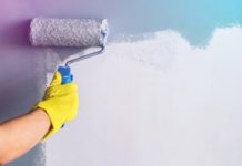 Интерьерная изюминка: стены в стиле омбре стена в стиле омбре